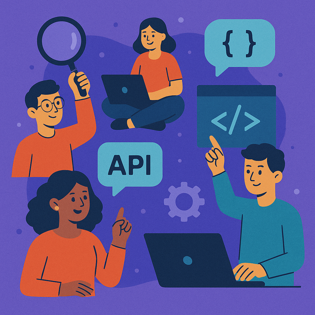 Learning web development and APIs